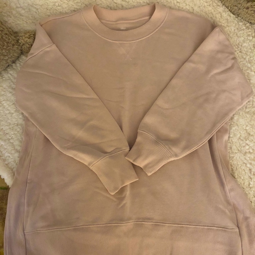 Aerie oversized blush sweater